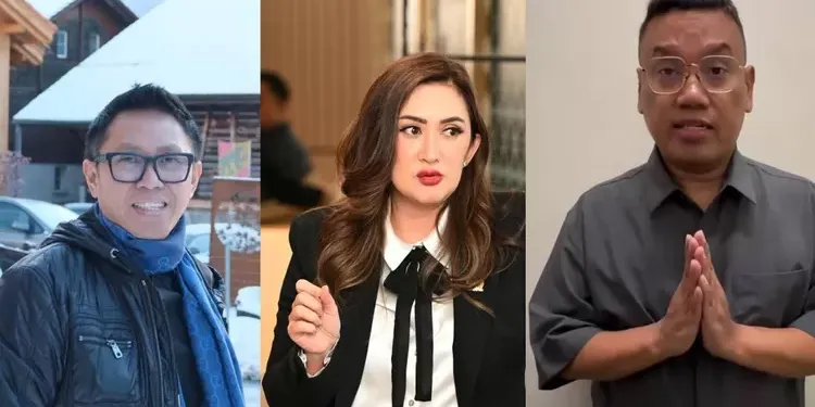 Nafa Urbach, Eko Patrio, dan Uya Kuya, tiga selebriti yang kini menjabat sebagai anggota DPR RI, menghadapi petisi publik yang mendesak mereka untuk mundur karena dianggap gagal memenuhi janji. Foto ini menampilkan ketiga tokoh tersebut secara terpisah, menggambarkan gelombang kritikan yang sedang mereka hadapi